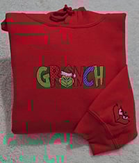 Image 3 of Grinch Kids Hoodie