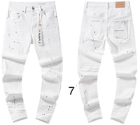 Image 7 of Men Purple Jeans (different color selections).
