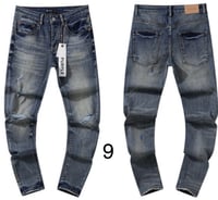 Image 9 of Men Purple Jeans (different color selections).