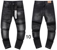 Image 10 of Men Purple Jeans (different color selections).