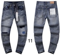 Image 11 of Men Purple Jeans (different color selections).