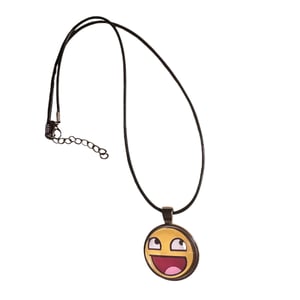 Image of epic face necklace