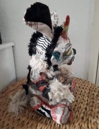 Image 3 of Custom Personalized horror bear plushie. Jointed, Personalized Minime  doll