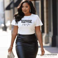 Boundaries Matter Tee-script