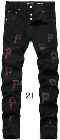 Image 9 of Men Purple Jeans (different color selections)