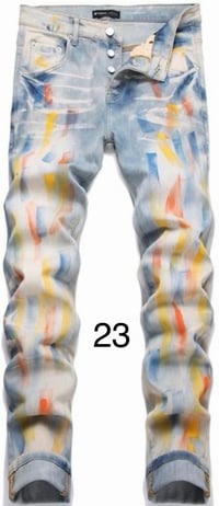 Image 11 of Men Purple Jeans (different color selections)