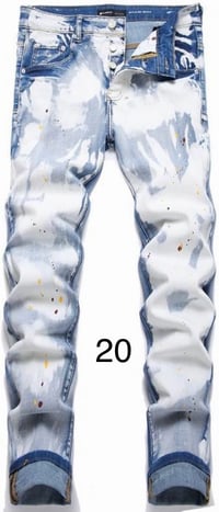Image 8 of Men Purple Jeans (different color selections)