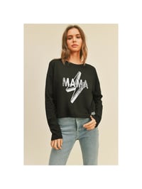 Mama Lightning Bolt Graphic Tee