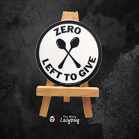 Image 1 of Zero Spoons Left To Give Sticker