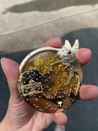 Image 3 of Pixie Dust Quicksand Fantasy Pin 
