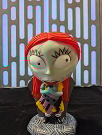 Image 1 of Disney Princess | Spooky | TNBC | Stitch Monogram licensed coin bank