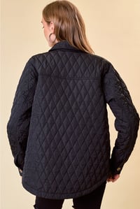 Image 5 of Quilted Shirt Jacket