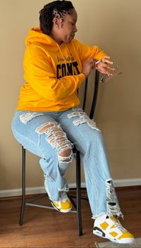 Image 2 of Yellow COMMIT Hoodie