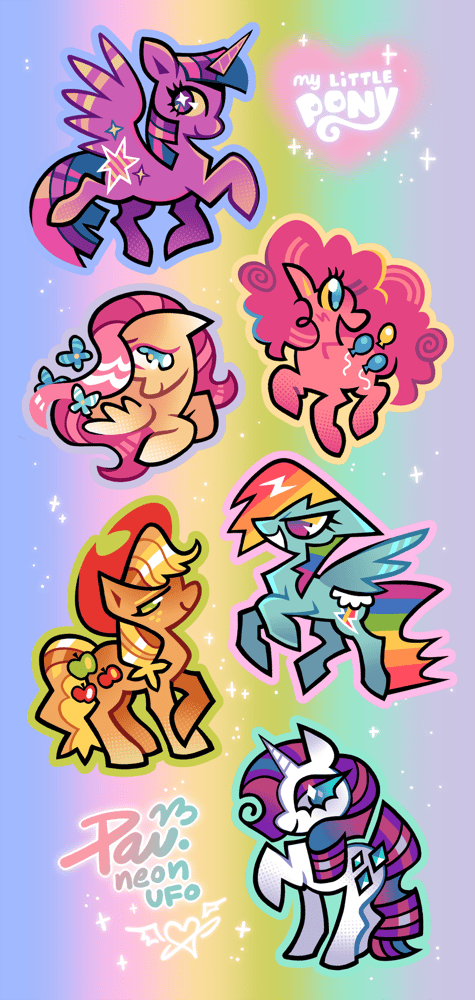 Image of My Little Pony stickers