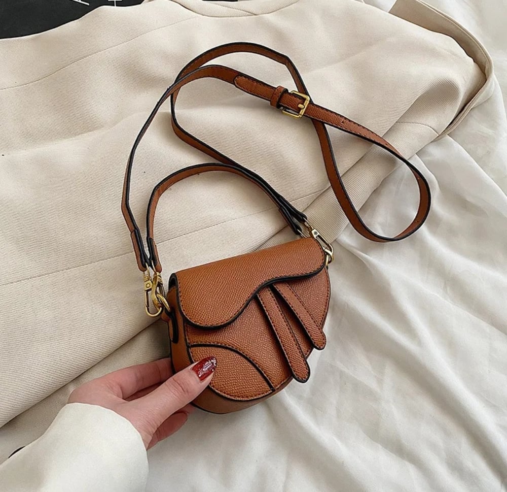 Image of Mini Saddle Handbag