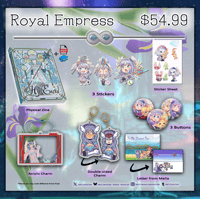 ROYAL EMPRESS - Paper + Charms + Buttons Bundle