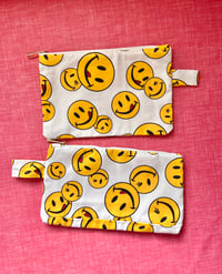 Image 2 of Smiley Face Zipper Bags