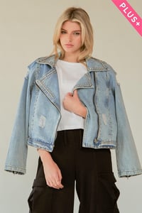 Image 5 of Diamond Princess Denim Jacket