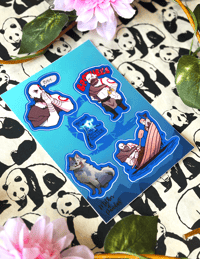 Image 2 of God Of War Sticker Sheet