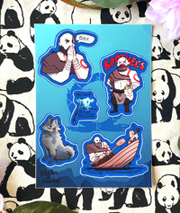 Image 1 of God Of War Sticker Sheet