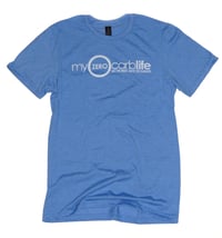 MZCL Logo Tee - Heathered Royal Blue