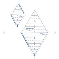 Image 2 of DOUBLE TRIANGLE RULER by Lori Holt 