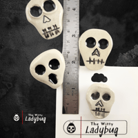 Image 2 of Large Mystery Skull Pin