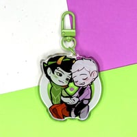 Image 3 of [UPDATED] Homestuck Ship Charms | Davekat & Rosemary