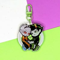 Image 4 of [UPDATED] Homestuck Ship Charms | Davekat & Rosemary