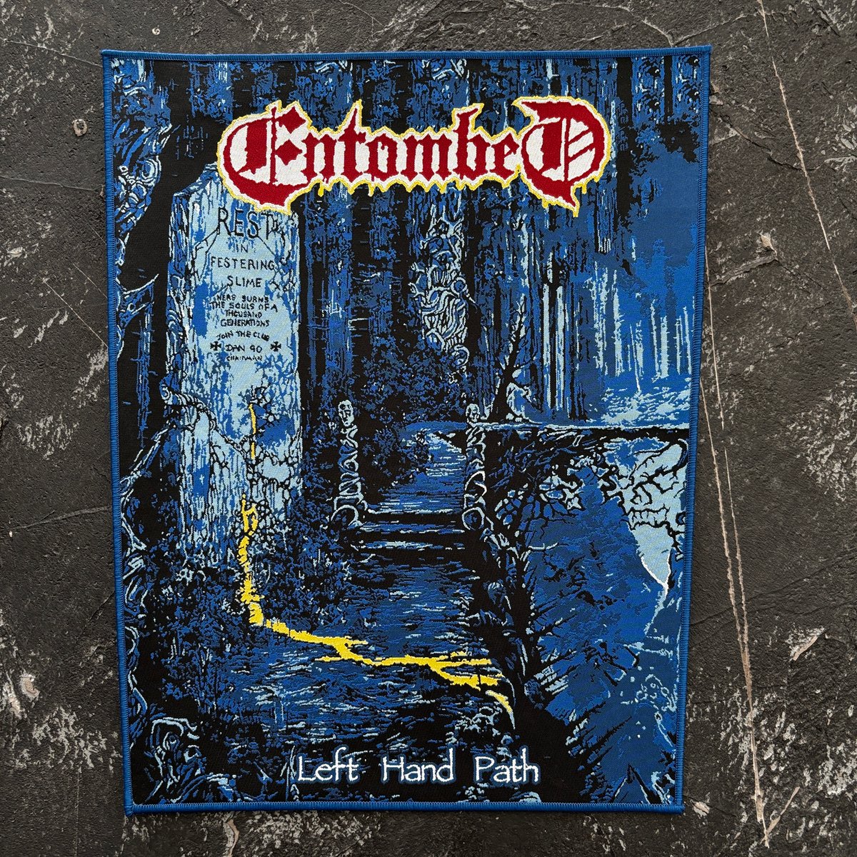 ENTOMBED - LEFT HAND PATH BACKPATCH | bhmoxm666