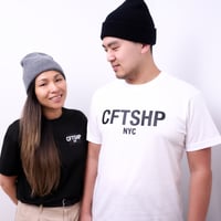 Image 1 of Center Logo CFTSHP by Moojicraft 100% Cotton Supima Tee