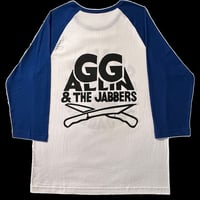 Image 2 of GG ALLIN & THE JABBERS - BASEBALL SHIRT