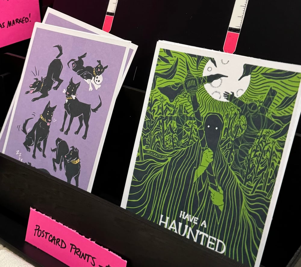 Halloween Postcards + Packs (multiple designs)!