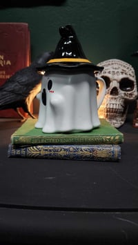 Image 2 of Scary Ghost Mug With Hat