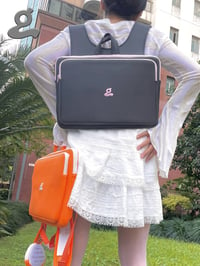 Image 2 of GREY X PINK LaptopBag