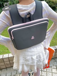 Image 3 of GREY X PINK LaptopBag