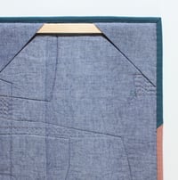 Image 4 of Textile art wall hanging - Untitled no.1