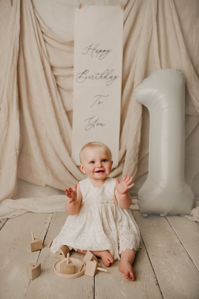 Image of First Birthday Personalised Milestone shoot 