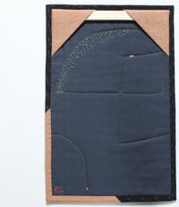 Image 4 of Textile art wall hanging - Untitled no.3
