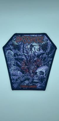 Official Massacre - Corpus Umbra Coffin Black Border Patch