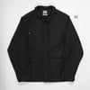 #203 BWJ-03 FRENCH WORKWEAR JACKET 13.5 oz. charcoal black whipcord (size M)