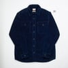 #201 BWS-04 SCOUT OVERSHIRT 10 oz. indigo corduroy (size M)