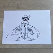 Image of Dibujo original. Team Triumph.