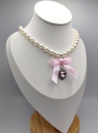 Image 2 of Coquette Pearl Princess Necklace