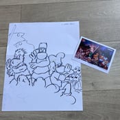 Image of Dibujo original. Parte de Cels Piñol del cartel Fancon 2024.
