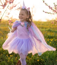 Image 4 of Rainbow Unicorn Cape & Headband