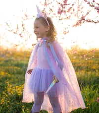 Image 5 of Rainbow Unicorn Cape & Headband