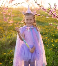 Image 6 of Rainbow Unicorn Cape & Headband