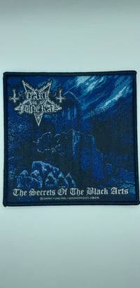 Official Dark Funeral - The Secret Of The Black Arts Black Border Patch