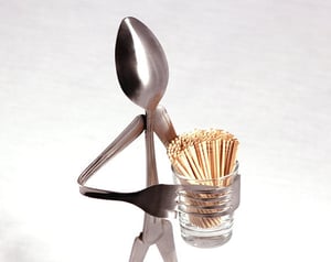 Image of Toothbrush Holder - Spoon - Forked Up Art